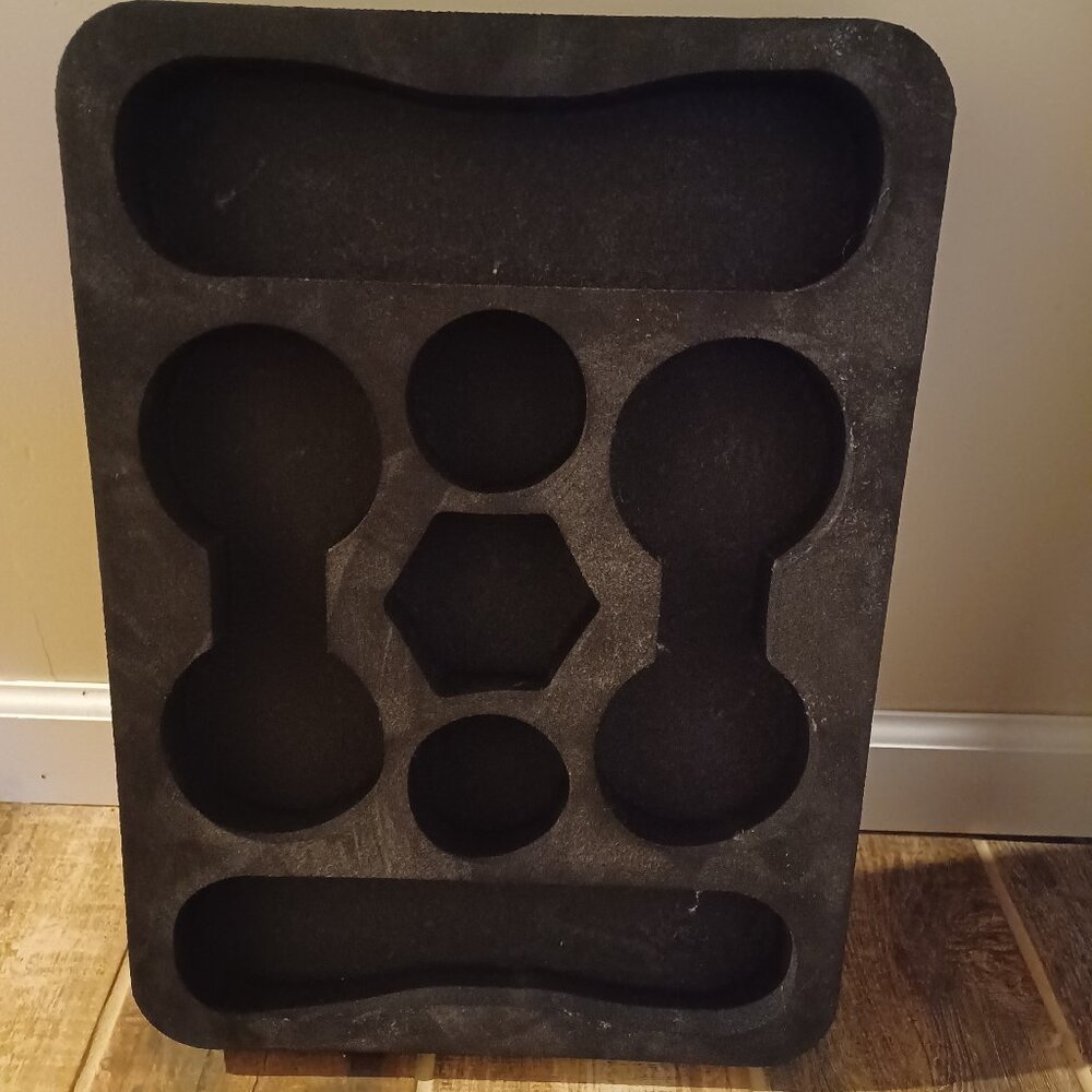 NWOT FLOATING GREY & BLACK POOL DRINK HOLDER